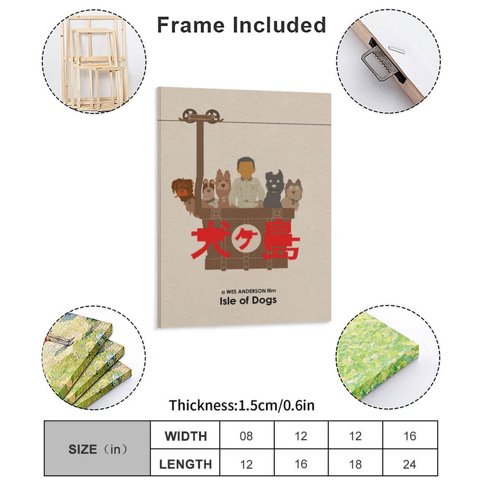 Wes Anderson Isle Of Dogs ภาพย - Home Cinema Movies บทวิจารณ์และราคา