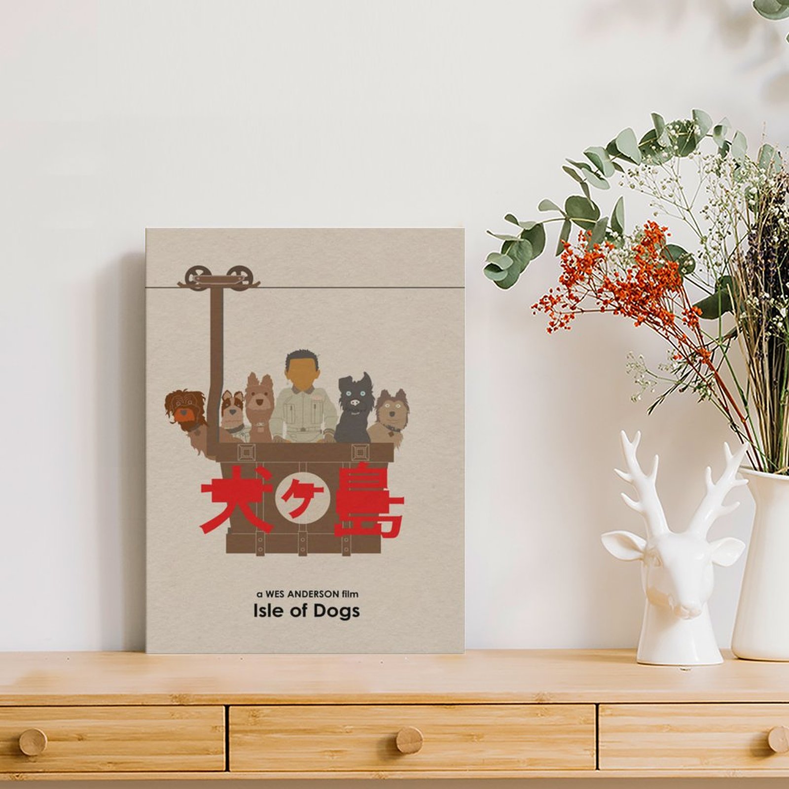 Wes Anderson Isle Of Dogs ภาพย - Home Cinema Movies บทวิจารณ์และราคา