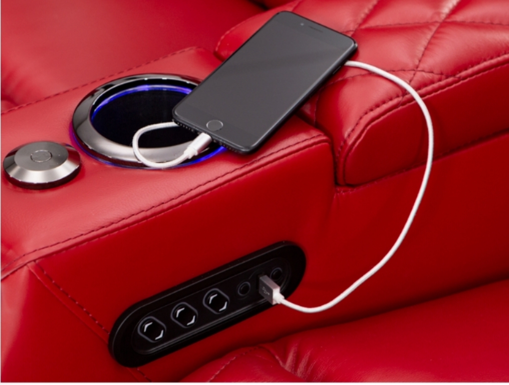 เก้าอี้โรงหนังปรับเอนไฟฟ้าหุ้ม - Home Cinema Movies บทวิจารณ์และราคา