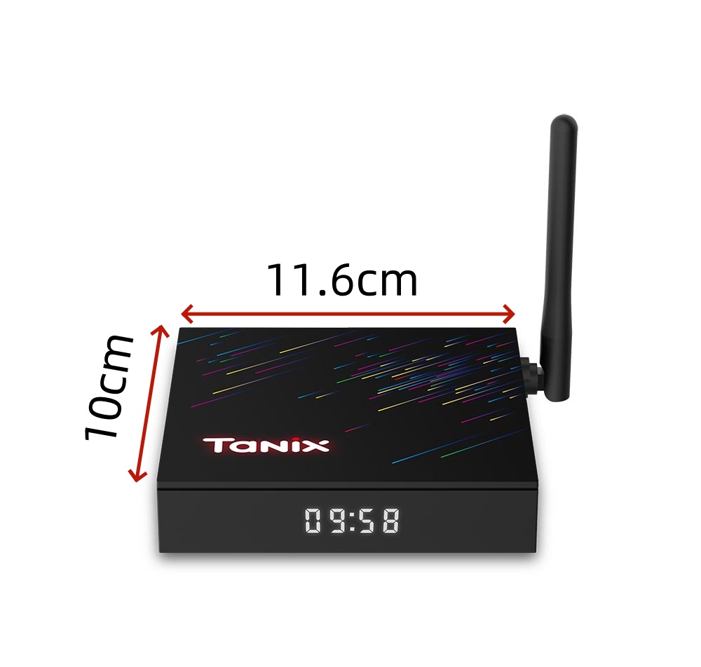 กล่องรับสัญญาณทีวี Tanix TX68  - Home Cinema Quad บทวิจารณ์และราคา
