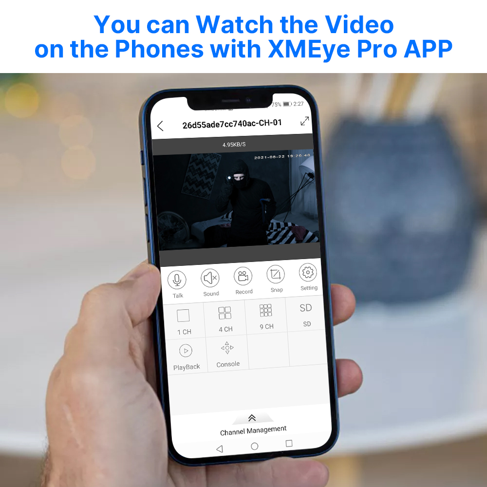 Hiseeu 5MP เสียงนิรภัย IP กล้อ - Home Cinema Sony บทวิจารณ์และราคา
