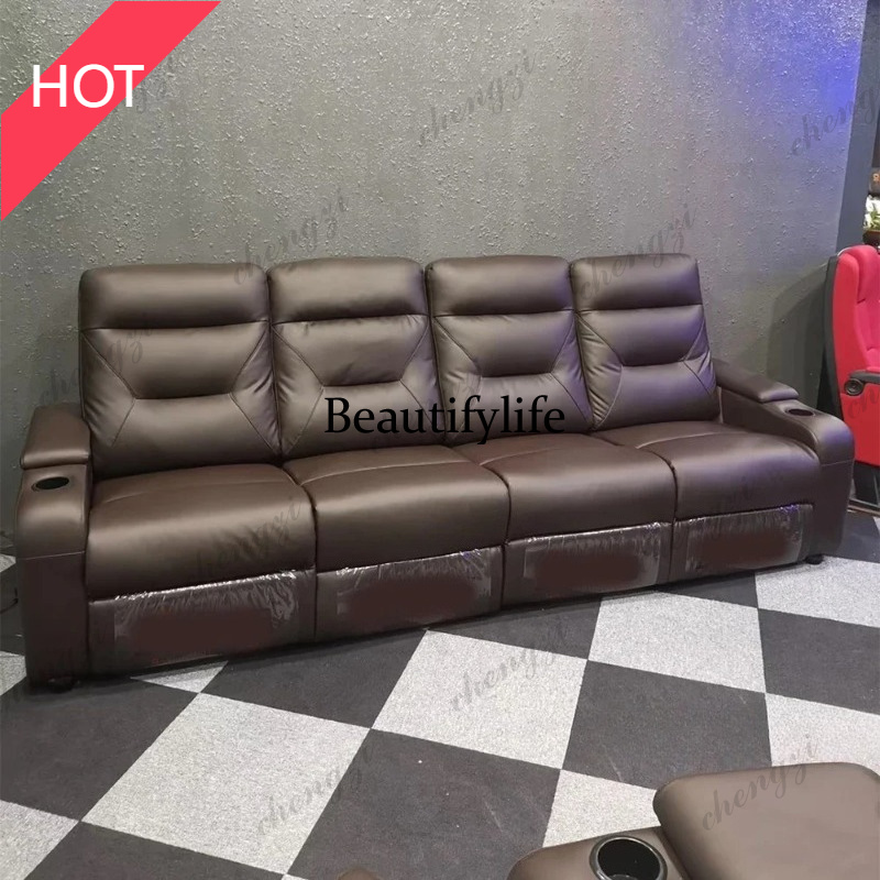 ชุดโซฟาหนัง A49 พร้อมที่นั่งปร - Home Cinema Recliners บทวิจารณ์และราคา