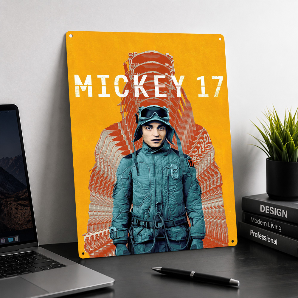 โปสเตอร์โลหะภาพยนตร์มิกกี้ 17  - Home Cinema Movies บทวิจารณ์และราคา