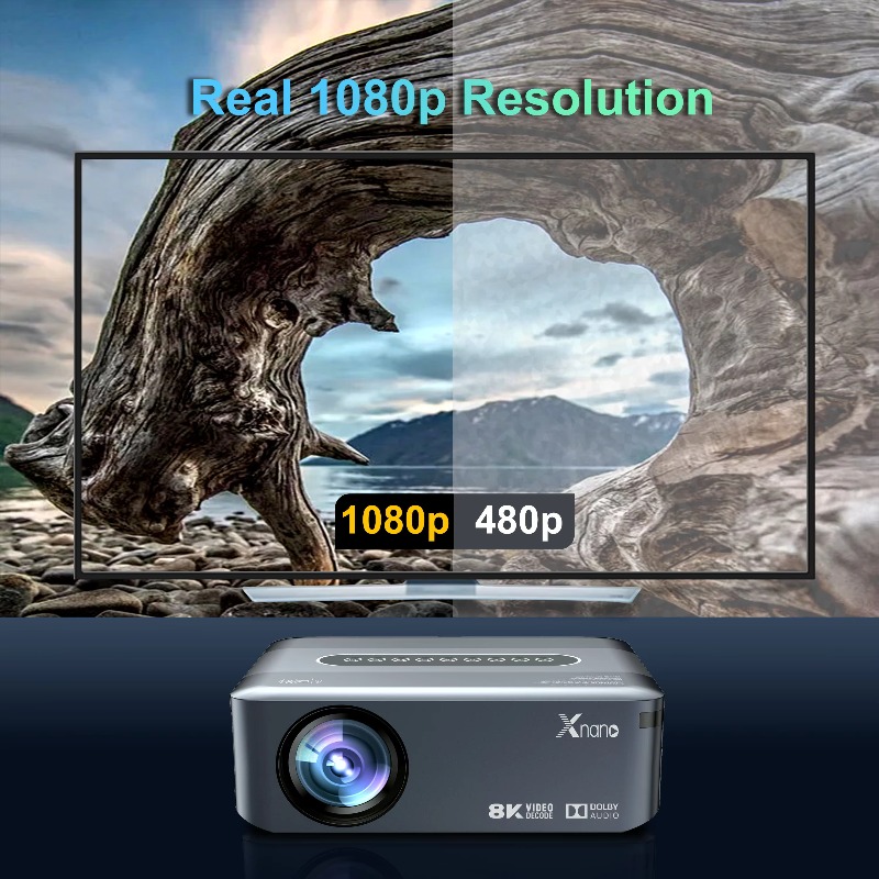 โปรเจคเตอร์ LED Full HD 1080P  - Home Cinema Quad บทวิจารณ์และราคา
