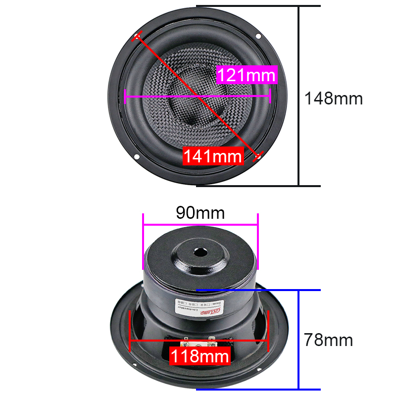 Ghxamp 5.25นิ้ว148มม. ซับวูฟเฟ - Home Cinema Gadgets บทวิจารณ์และราคา