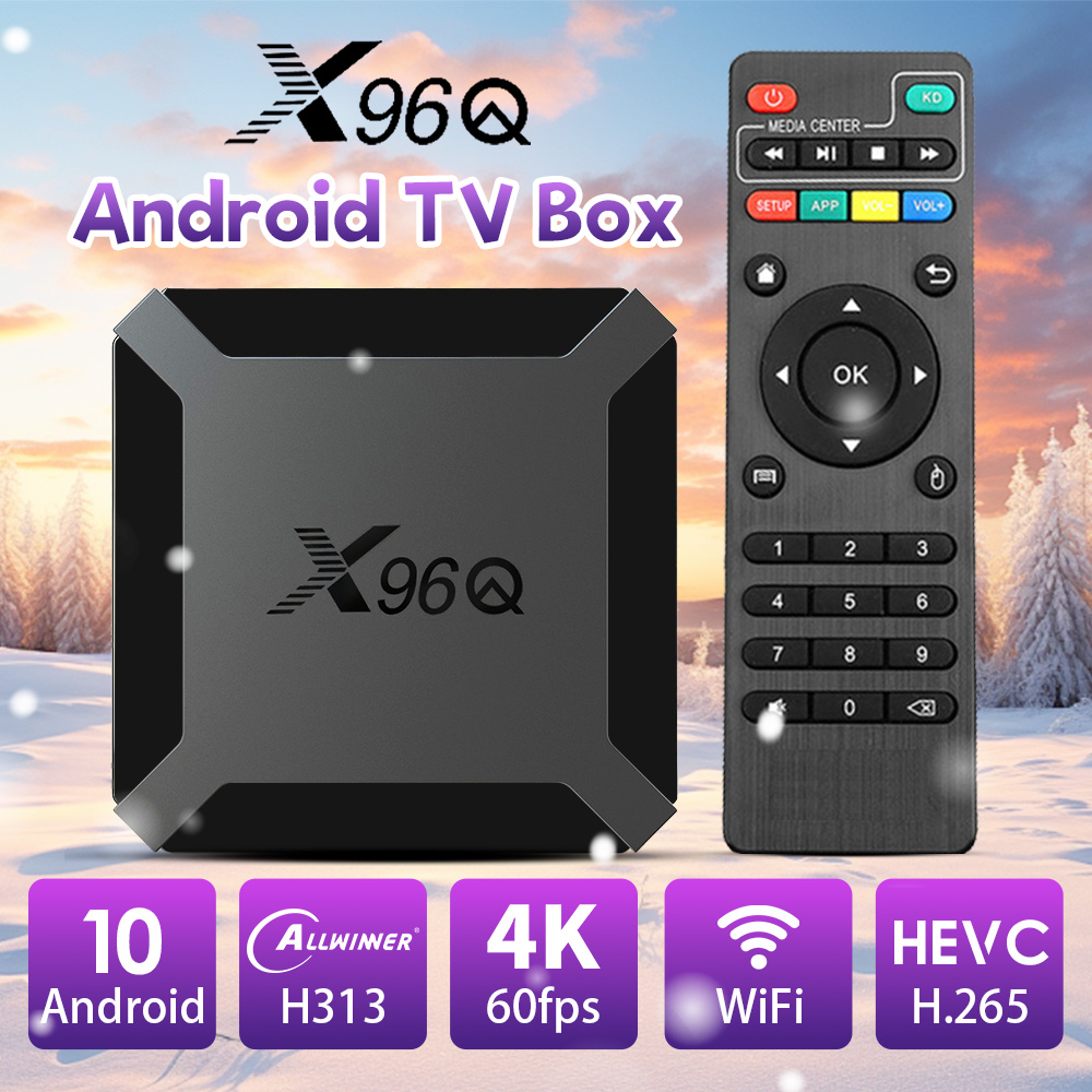 กล่องทีวีแอนดรอยด์ X96Q ระบบ Q - Home Cinema Quad บทวิจารณ์และราคา