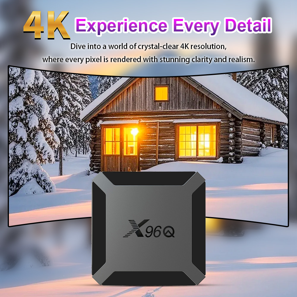 กล่องทีวีแอนดรอยด์ X96Q ระบบ Q - Home Cinema Quad บทวิจารณ์และราคา