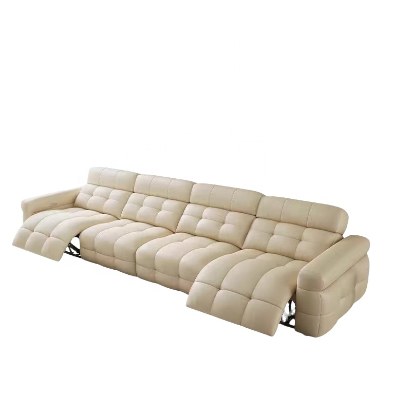 เก้าอี้โซฟาปรับเอนหนังแท้แบบไฟ - Home Cinema Recliners บทวิจารณ์และราคา