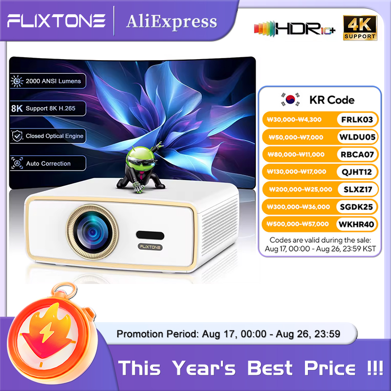 โปรเจคเตอร์พกพา Flixtone E900  - Home Cinema Gadgets บทวิจารณ์และราคา